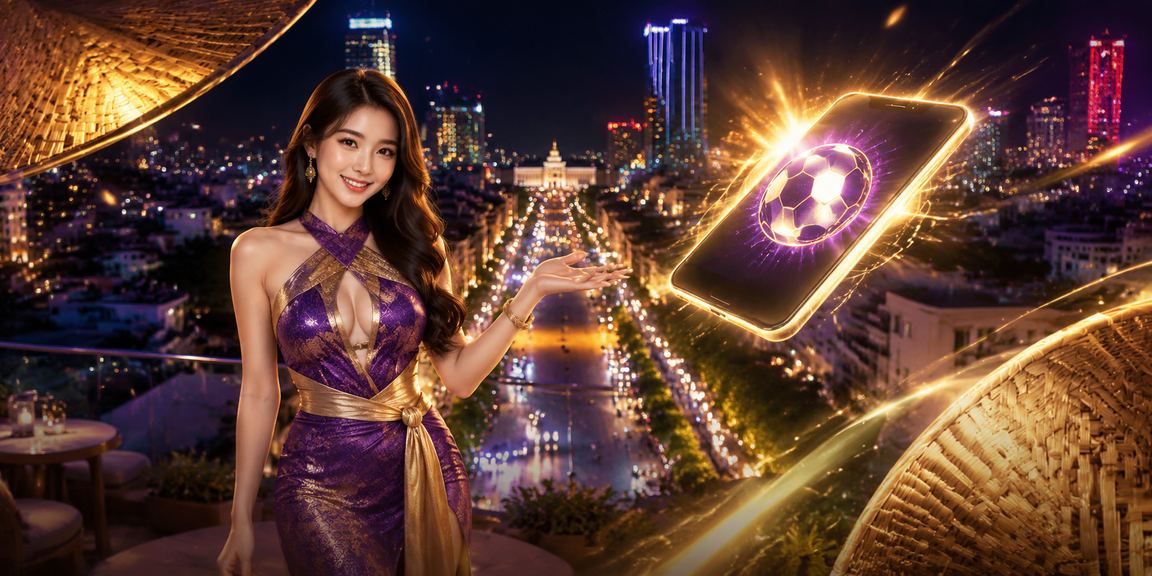 Người phụ nữ đội nón lá tại TP. Hồ Chí Minh tham gia cá cược trực tuyến